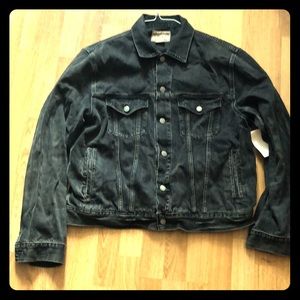 NWT Polo Ralph Lauren black denim jean jacket